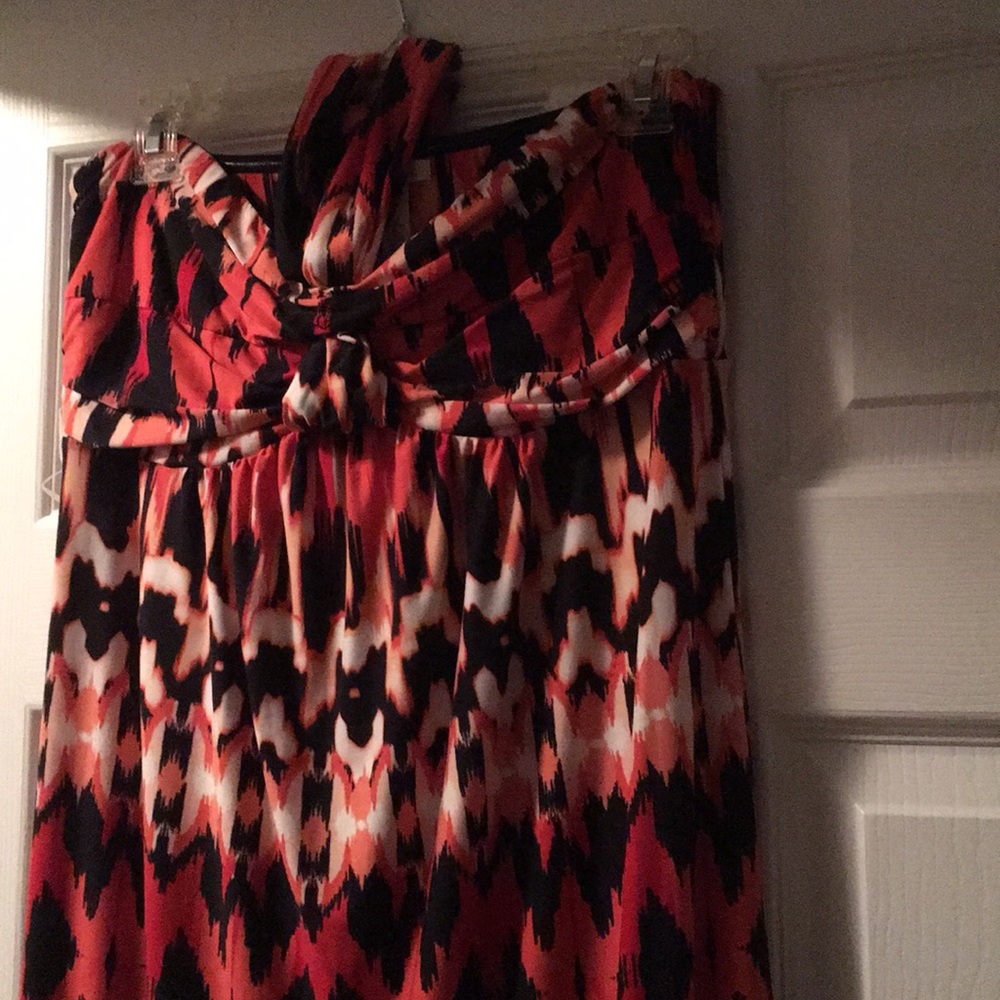 Maxi halter dress